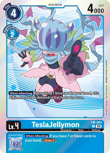 TeslaJellymon LM-003 - Uncommon BT15 Exceed Apocalypse