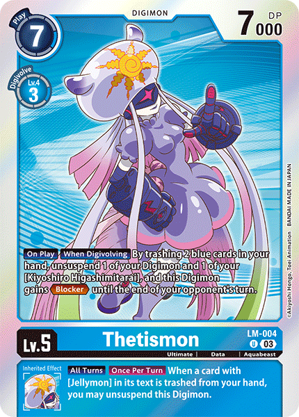 Thetismon LM-004 - Uncommon BT15 Exceed Apocalypse