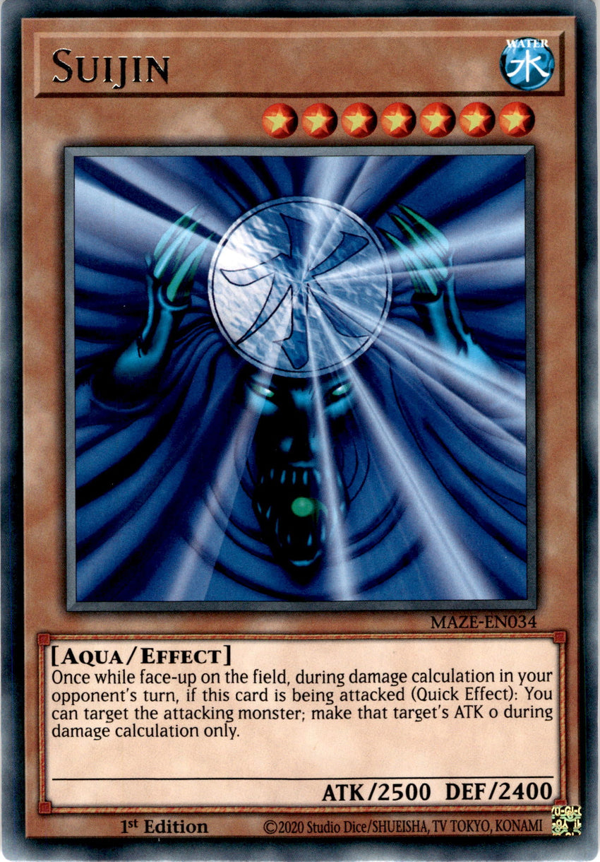 Suijin - MAZE-EN034 - Rare 1st Edition