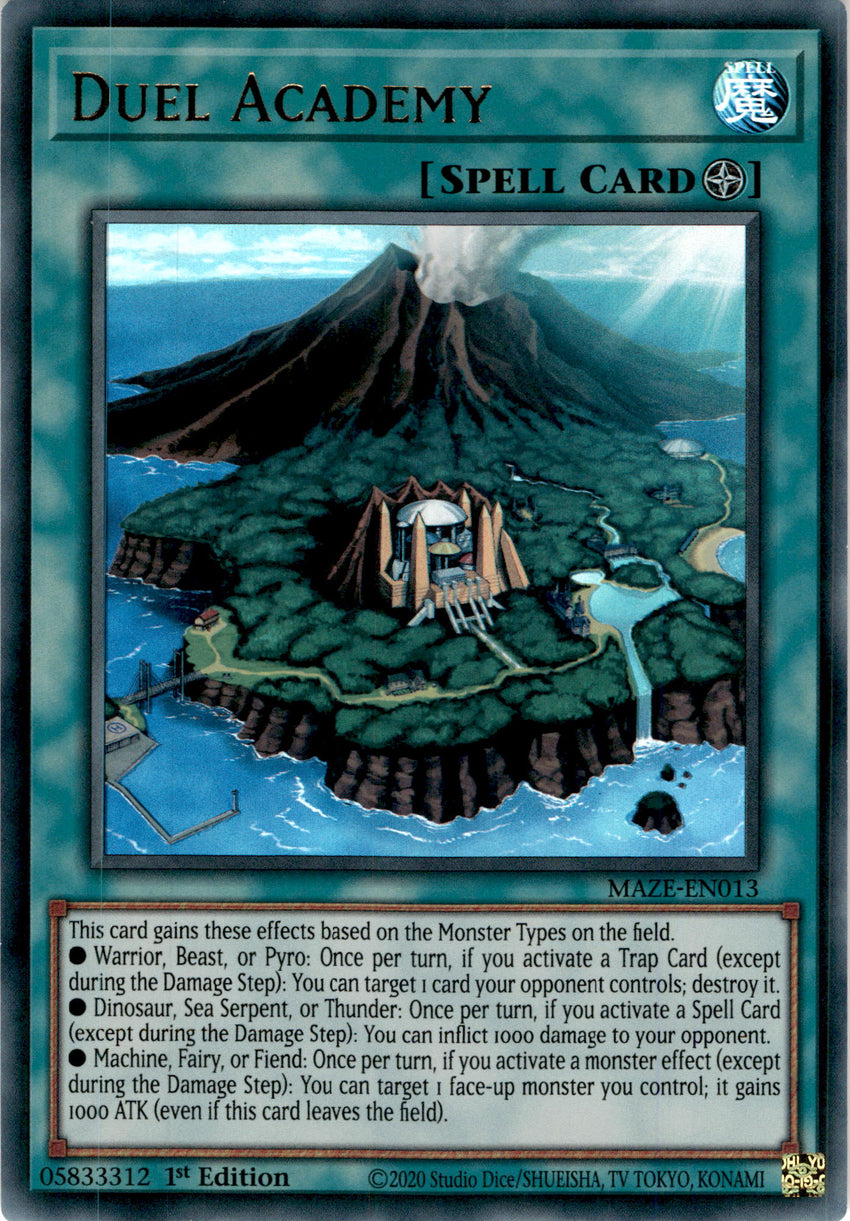 Duel Academy - MAZE-EN013 - Ultra Rare 1st Edition