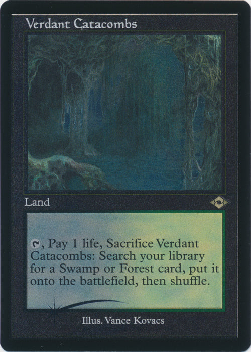 Etched Retro Verdant Catacombs No 440 - Mh2 Modern Horizons 2