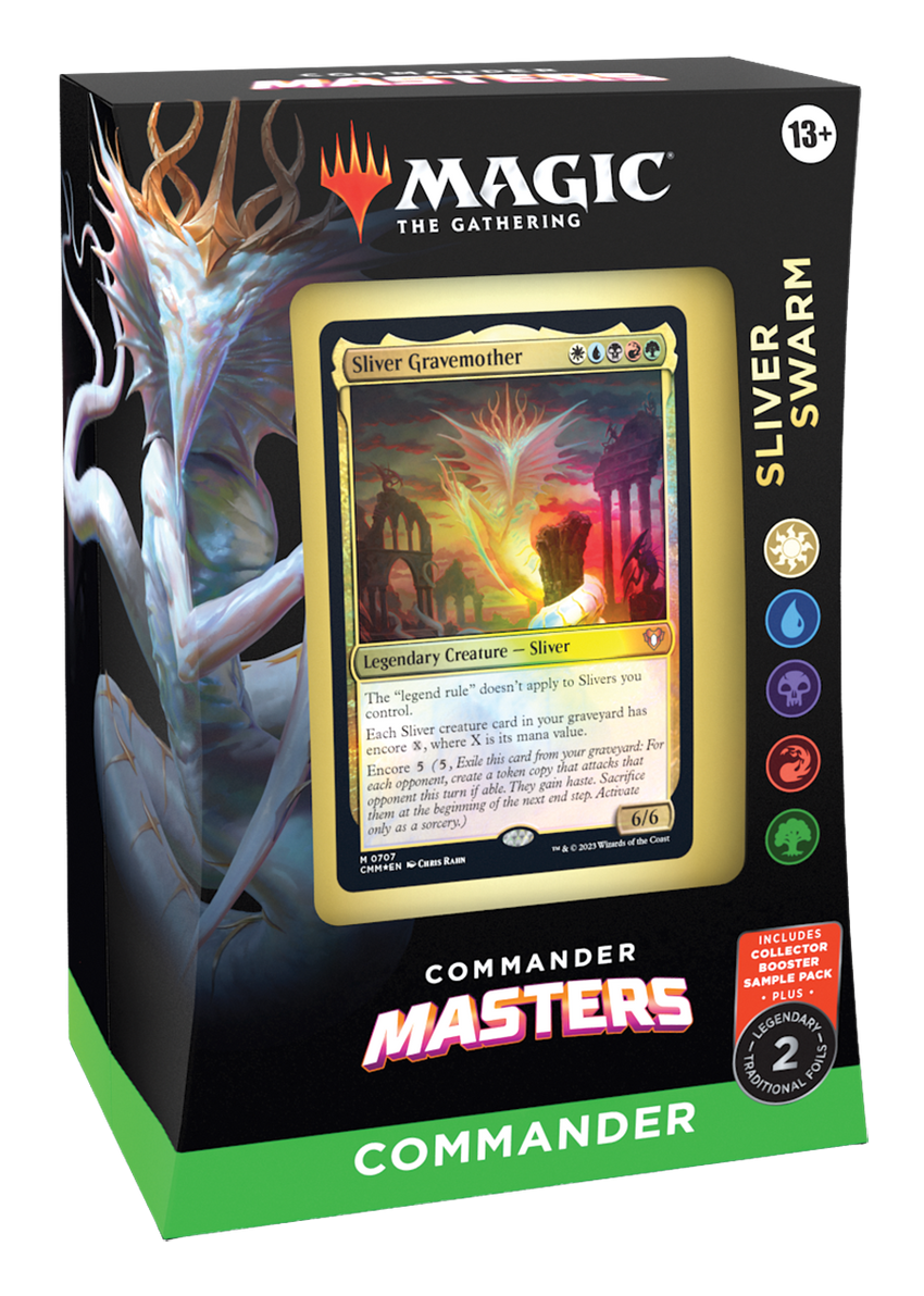 Magic: The Gathering - Commander Masters Sliver Swarm Commander Deck