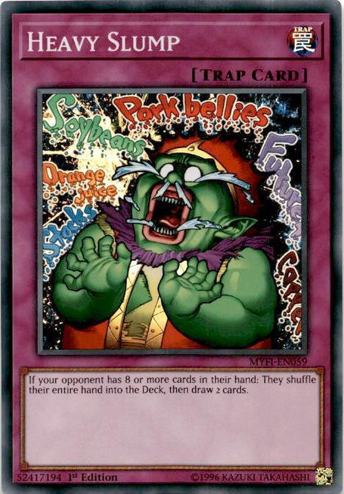 Heavy Slump - MYFI-EN059 - Super Rare - 1st Edition-Cherry Collectables