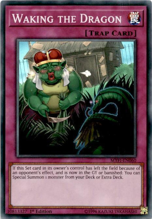 Waking the Dragon - MYFI-EN060 - Super Rare - 1st Edition-Cherry Collectables
