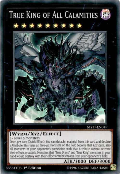 True King of All Calamities - MYFI-EN049 - Super Rare - 1st Edition-Cherry Collectables