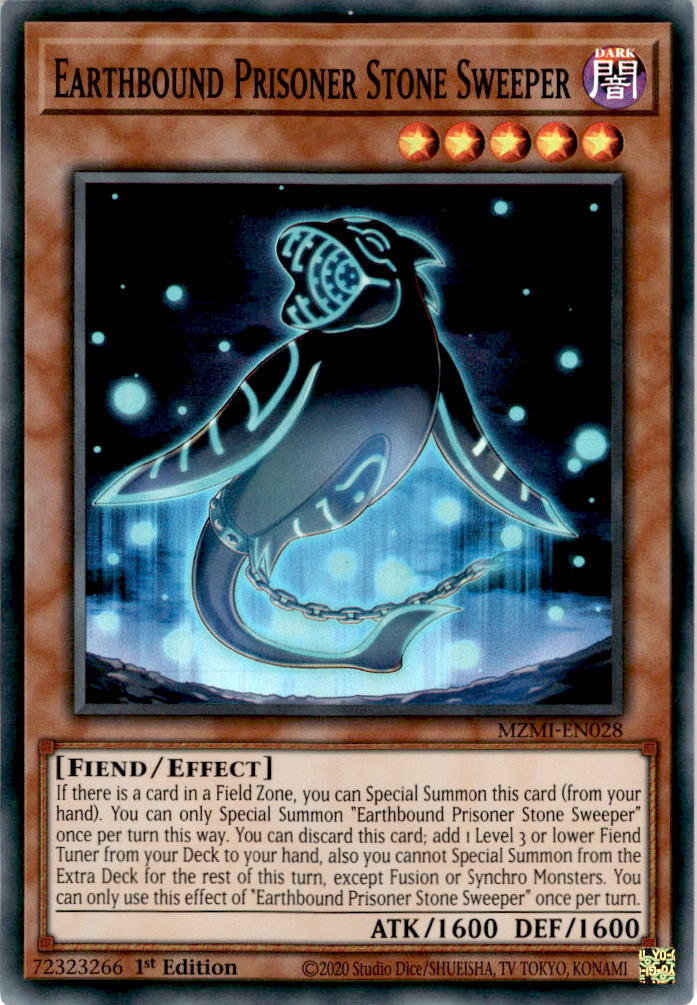 Carte Rare édition Limitée ! Earthbound Prison - MZMI-EN034 - Super Rare 1ère édition - Set Maze Of Millennia Carte Yu-Gi-Oh