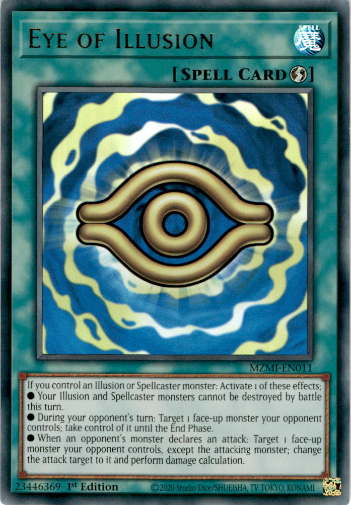 Eye of Illusion - MZMI-EN011 - Ultra Rare 1st Edition