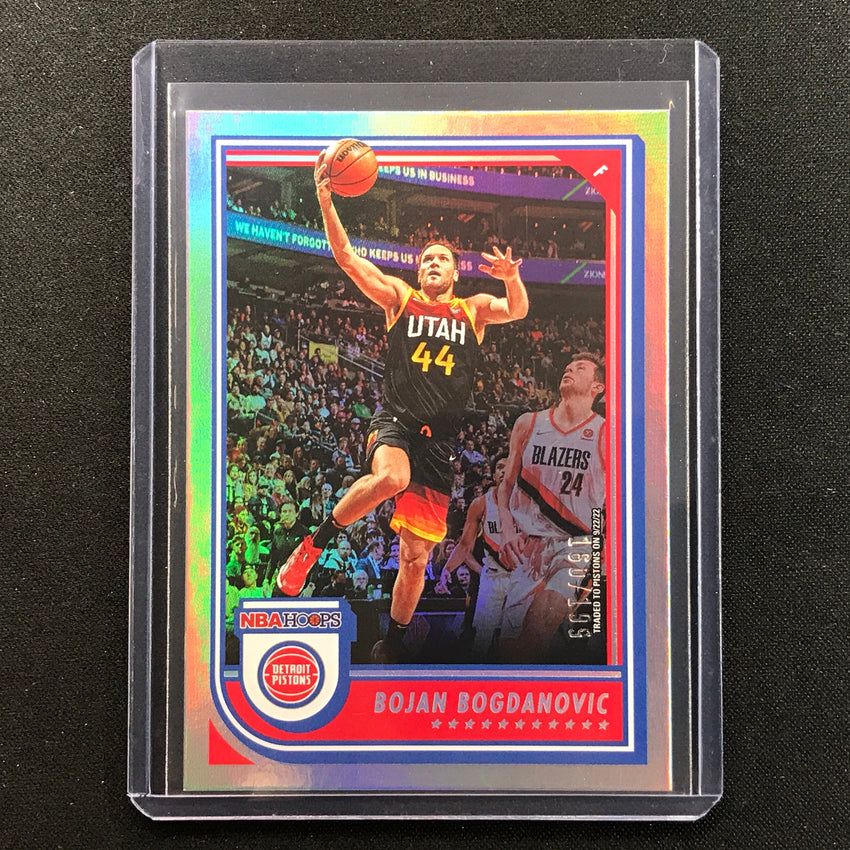 2022-23 Hoops Bojan Bogdanovic Silver 160/199