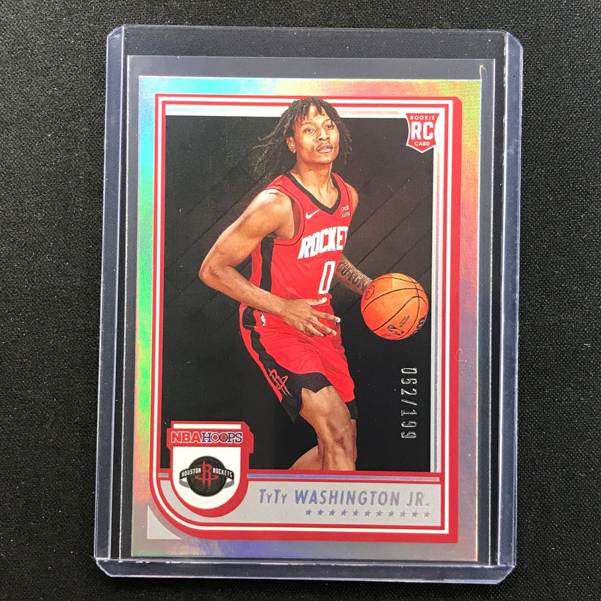 2022-23 Hoops Tyty Washington Jr. Rookie Silver 52/199