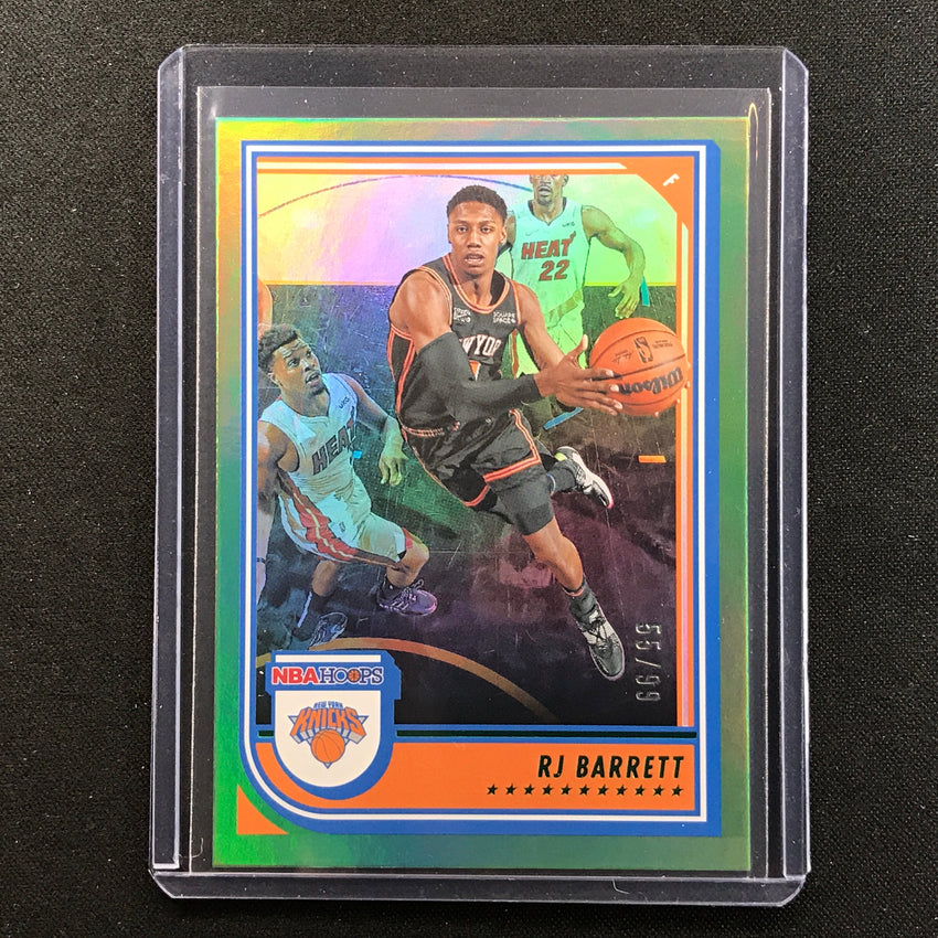 2022-23 Hoops Rj Barrett Green 55/99