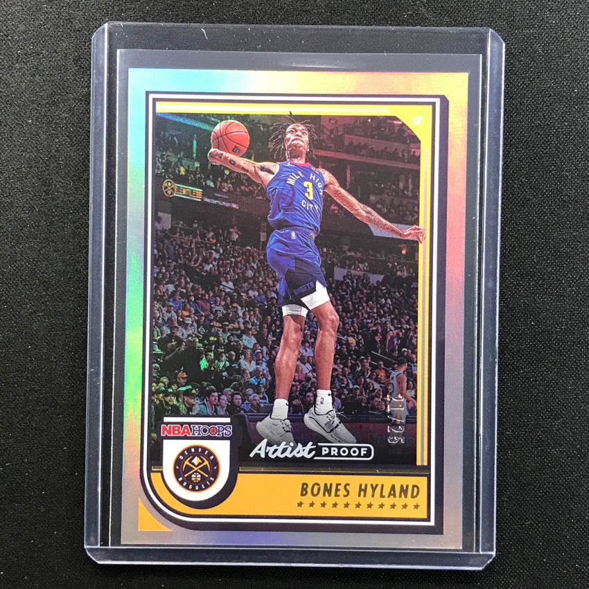 2022-23 Hoops Bones Hyland Artist Proof Silver 21/25