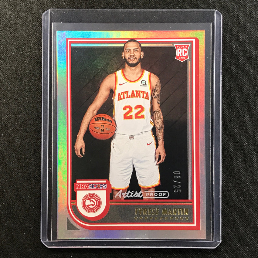 2022-23 Hoops Tyrese Martin Rookie Artist Proof Silver 6/25