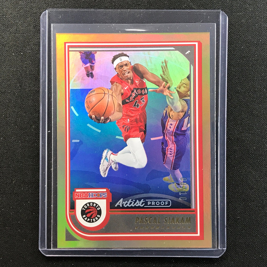 2022-23 Hoops Pascal Siakam Artist Proof Gold 3/10