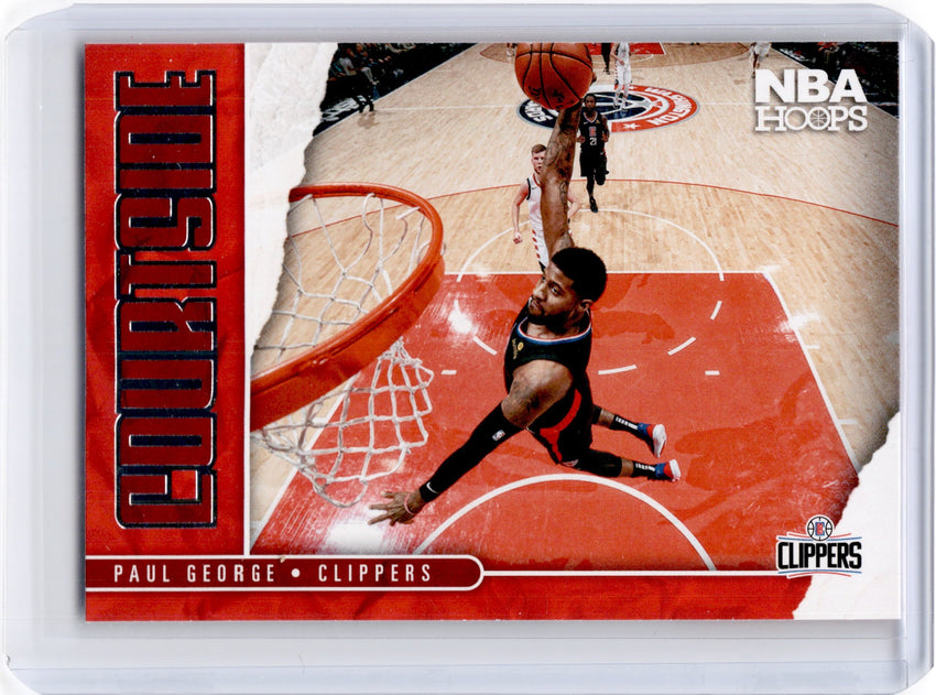 2020-21 Hoops PAUL GEORGE Courtside #12-Cherry Collectables
