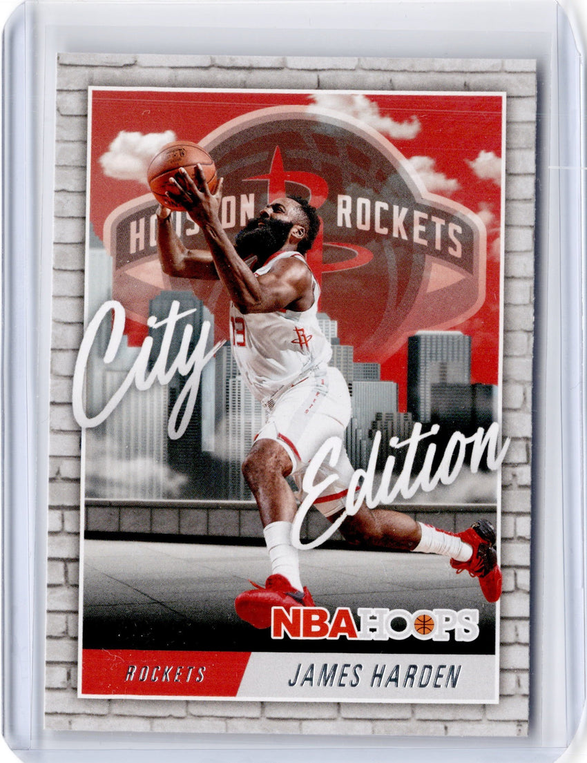 2020-21 Hoops JAMES HARDEN City Edition #11-Cherry Collectables