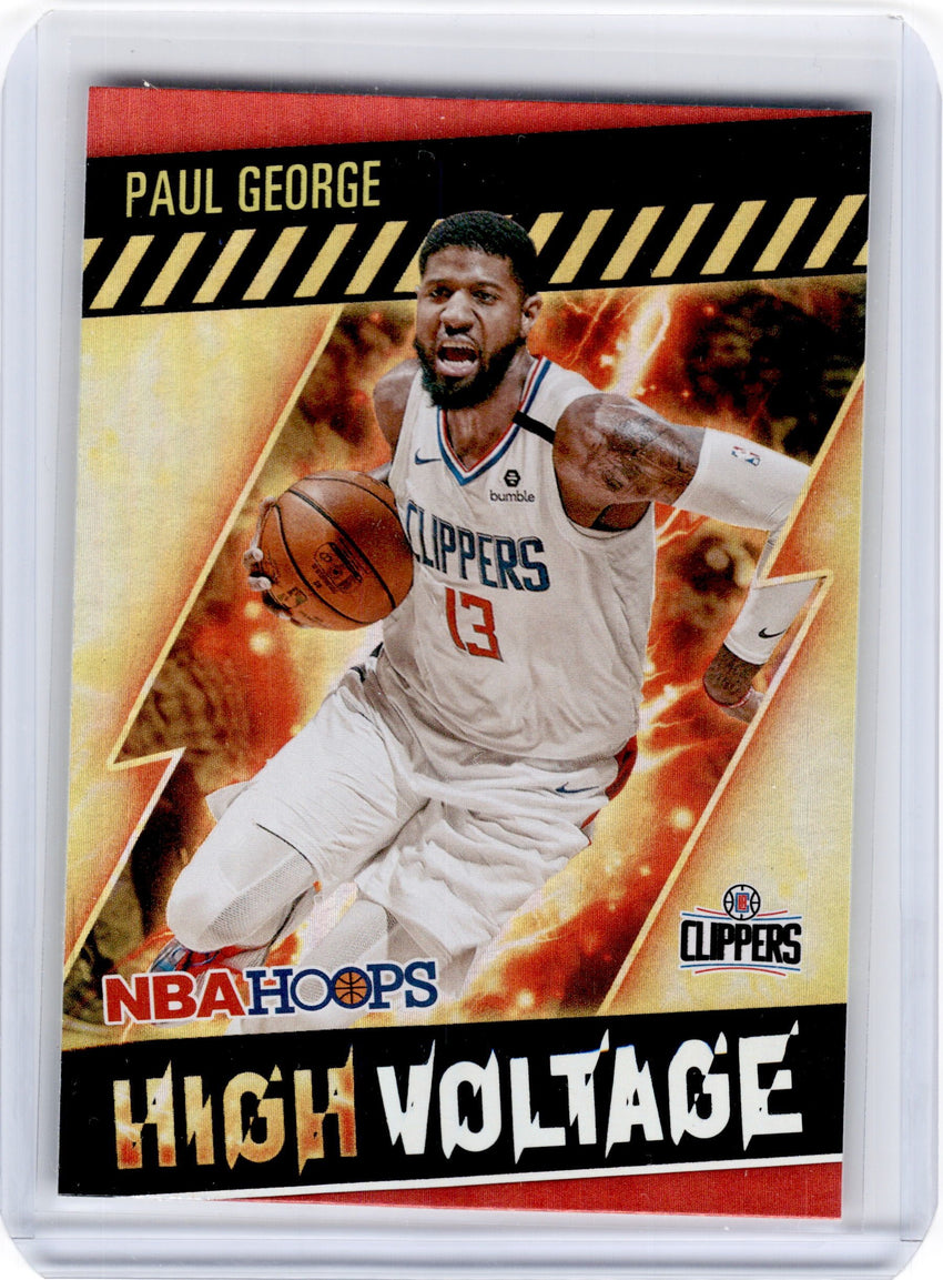 2020-21 Hoops PAUL GEORGE High Voltage Holo #1-Cherry Collectables
