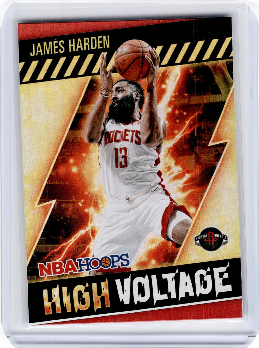 2020-21 Hoops JAMES HARDEN High Voltage Holo #21-Cherry Collectables