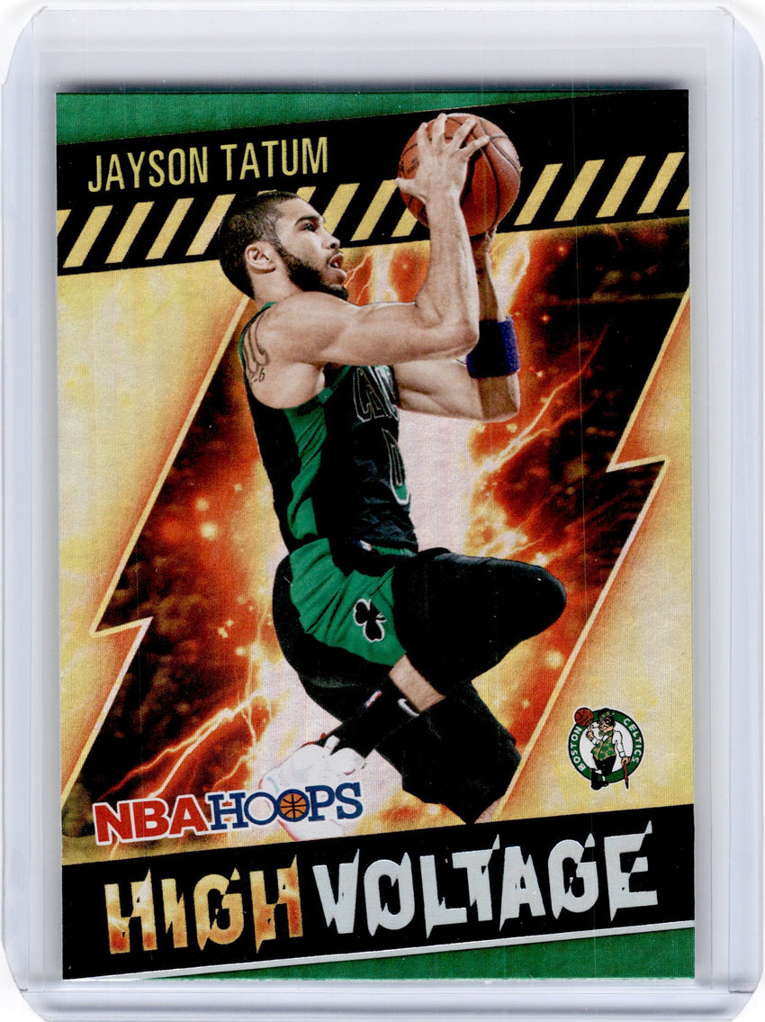 2020-21 Hoops JAYSON TATUM High Voltage Holo #24-Cherry Collectables