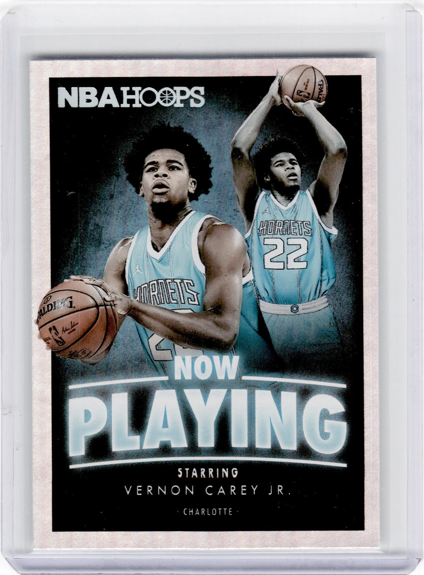 2020-21 Hoops VERNON CAREY JR Now Playing Holo Rookie #SS1-Cherry Collectables