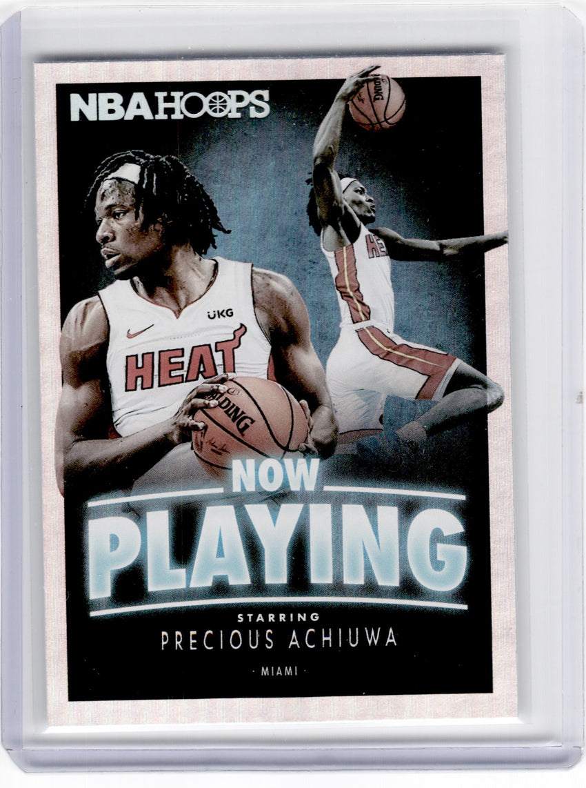 2020-21 Hoops PRECIOUS ACHIUWA Now Playing Holo Rookie #SS25-Cherry Collectables