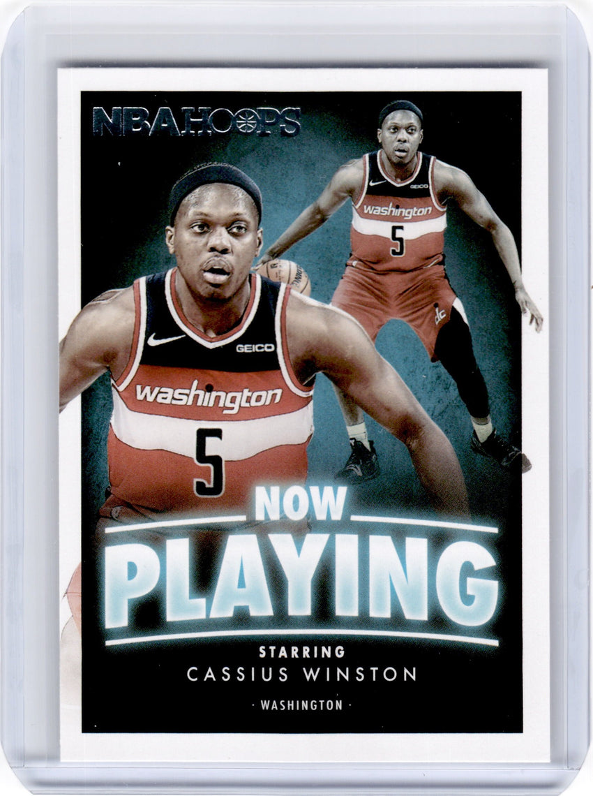 2020-21 Hoops CASSIUS WINSTON Now Playing Rookie #SS29-Cherry Collectables