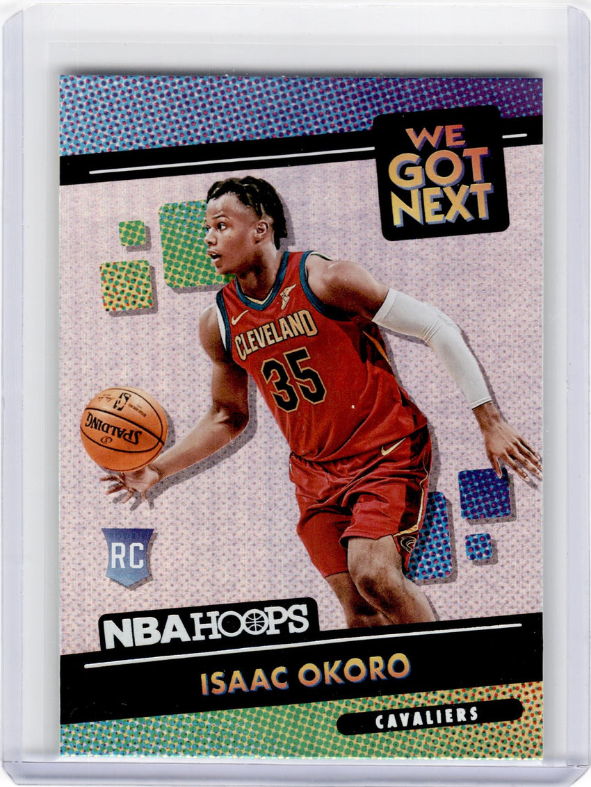 2020-21 Hoops ISAAC OKORO We Got Next Rookie Holo #5-Cherry Collectables