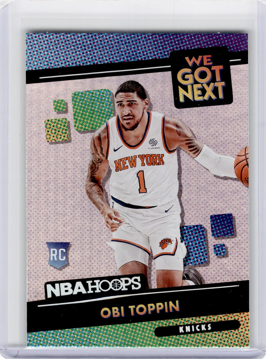 2020-21 Hoops OBI TOPPIN We Got Next Rookie Holo #8-Cherry Collectables