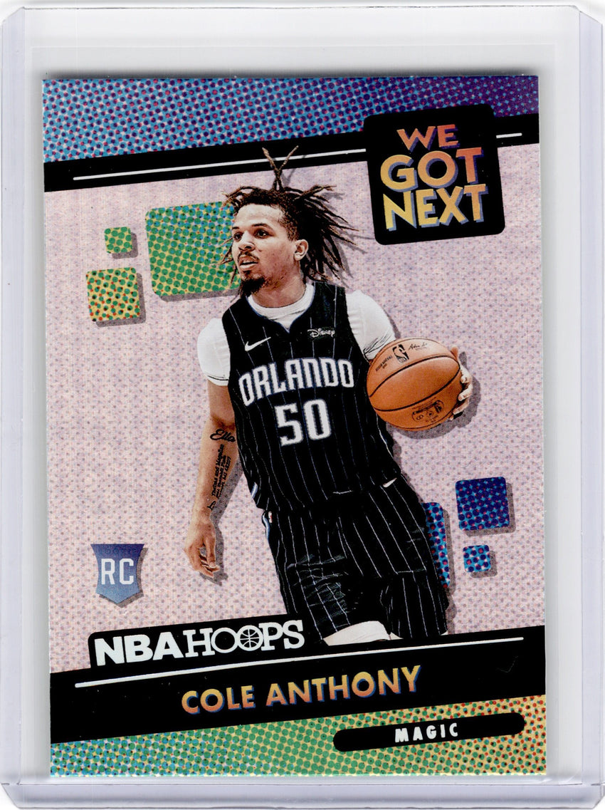 2020-21 Hoops COLE ANTHONY We Got Next Rookie Holo #15-Cherry Collectables
