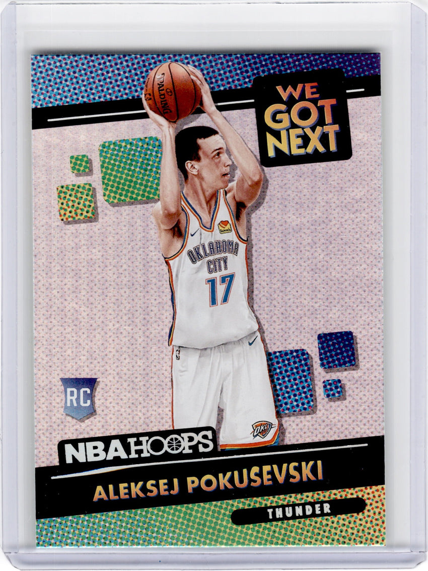 2020-21 Hoops ALEKSEJ POKUSEVSKI We Got Next Rookie Holo #17-Cherry Collectables