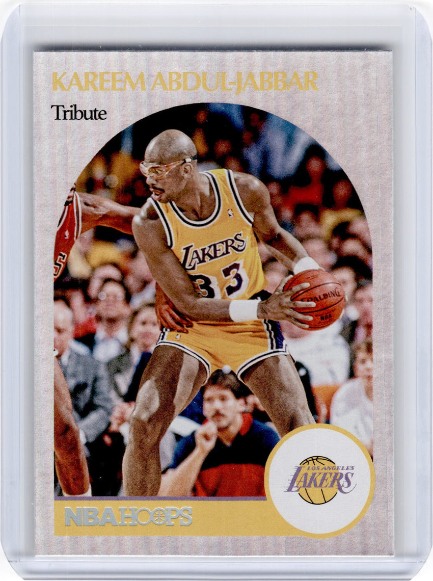 2020-21 Hoops KAREEM ABDUL JABBAR Tribute Silver Holo #257-Cherry Collectables