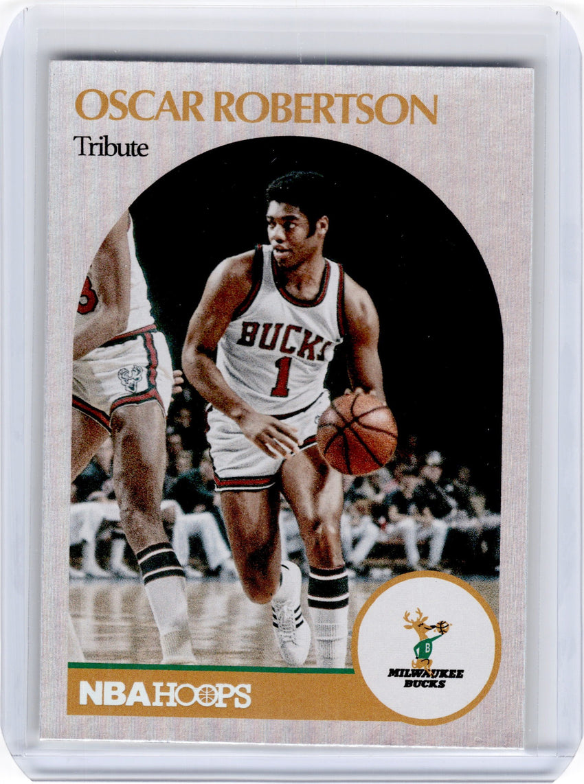 2020-21 Hoops OSCAR ROBERTSON Tribute Silver Holo #260-Cherry Collectables