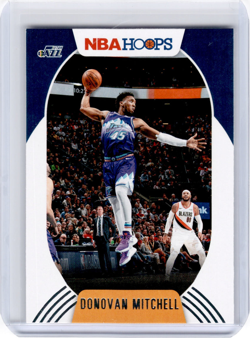 2020-21 Hoops DONOVAN MITCHELL Base Red Back #71-Cherry Collectables