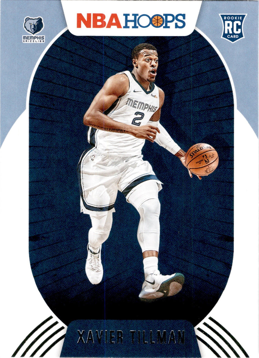 2020-21 Hoops XAVIER TILLMAN Rookie Base Card #221-Cherry Collectables