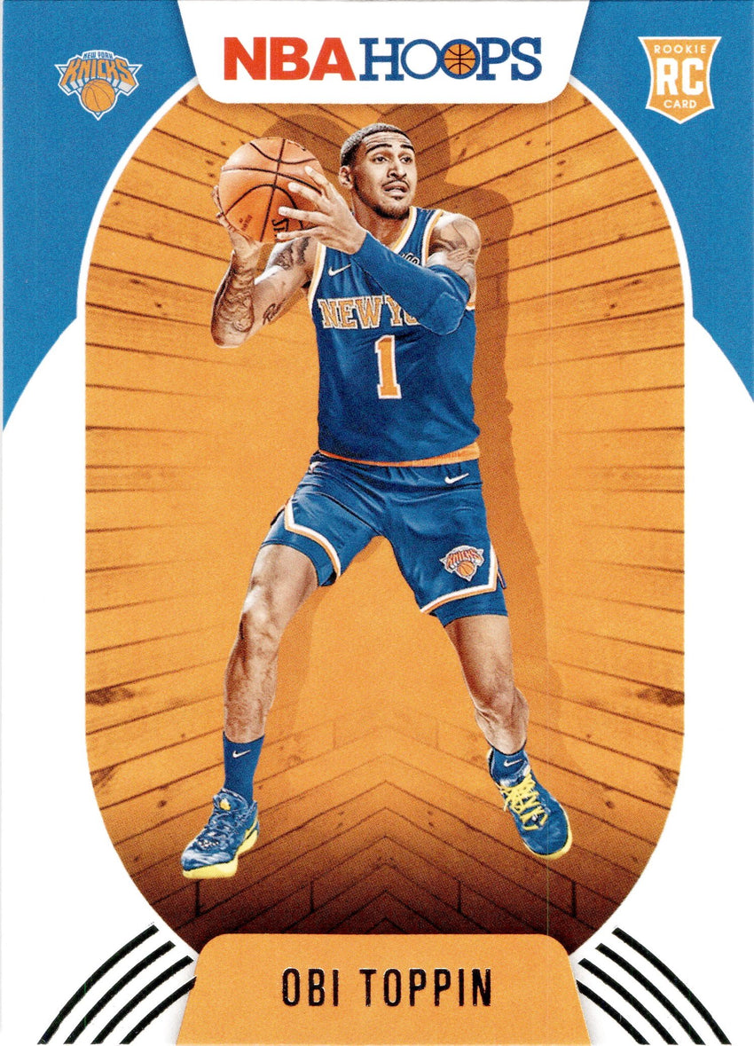 2020-21 Hoops OBI TOPPIN Rookie Base Card #226-Cherry Collectables