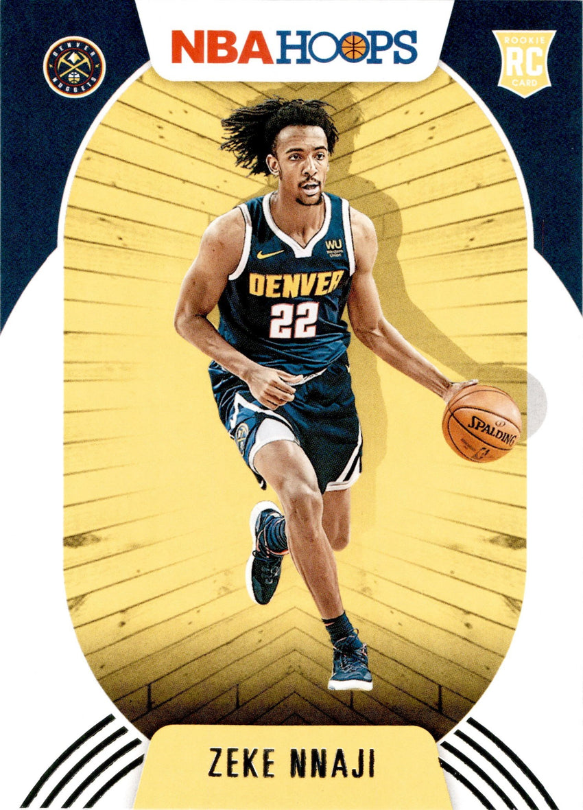 2020-21 Hoops ZEKE NNAJI Rookie Base Card #235-Cherry Collectables