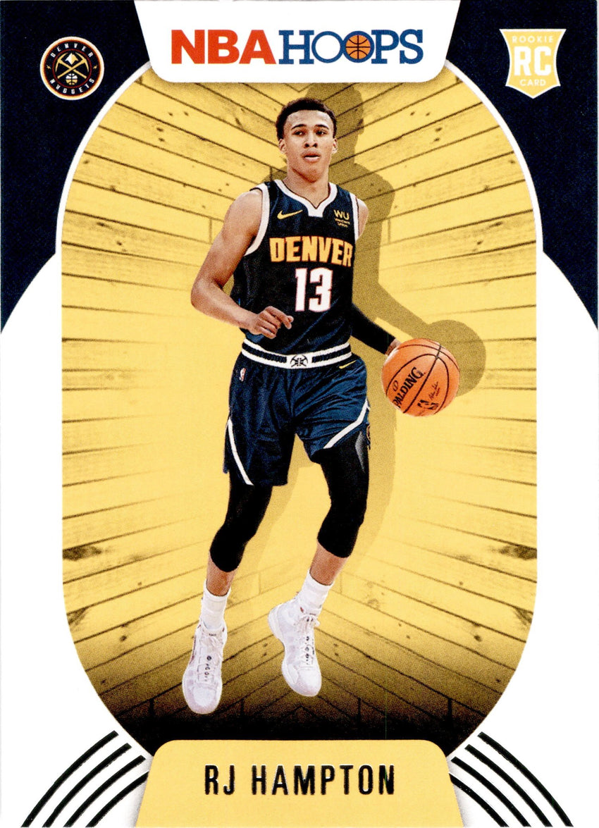 2020-21 Hoops RJ HAMPTON Rookie Base Card #239-Cherry Collectables