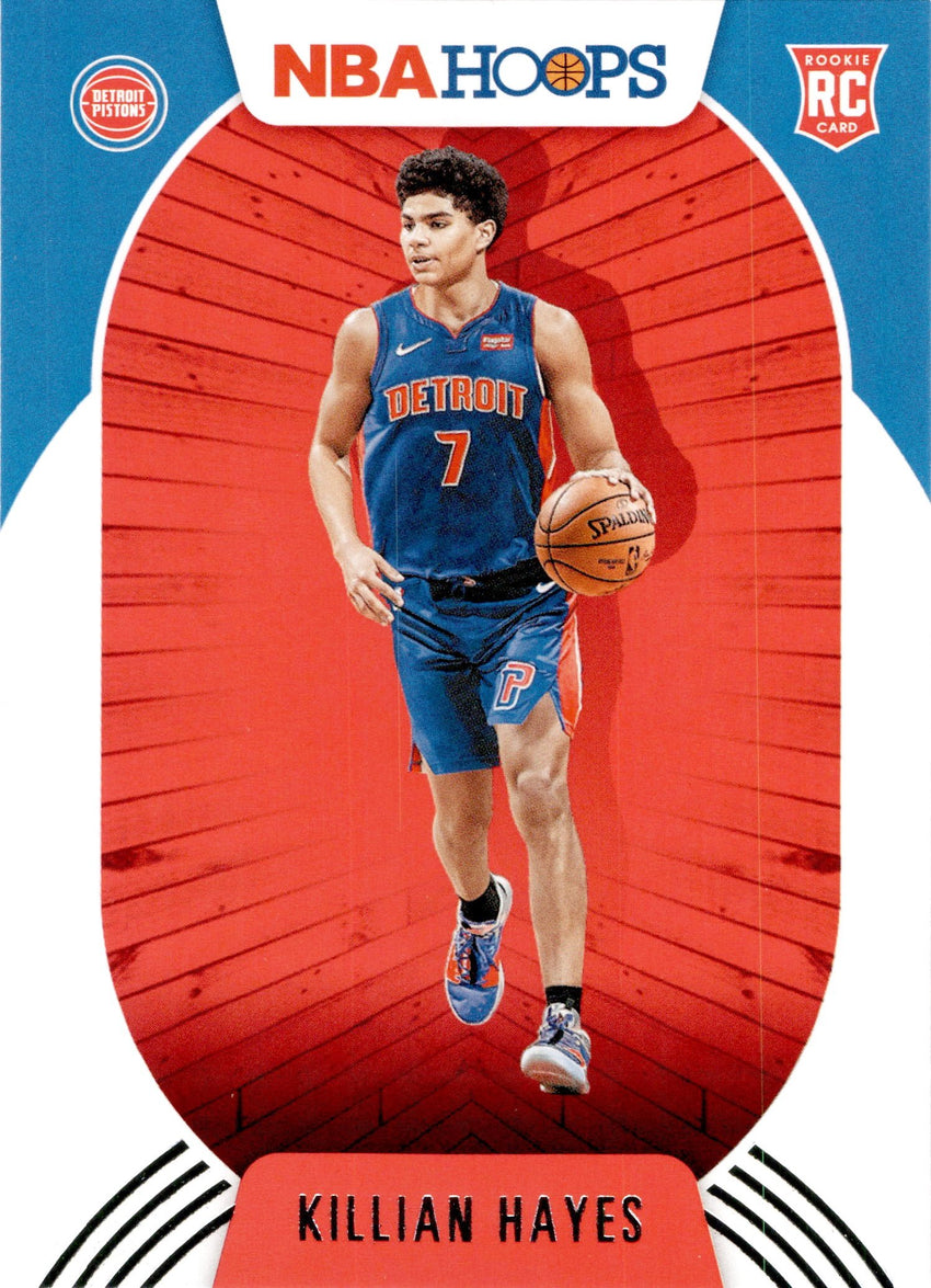 2020-21 Hoops KILLIAN HAYES Rookie Base Card #241-Cherry Collectables