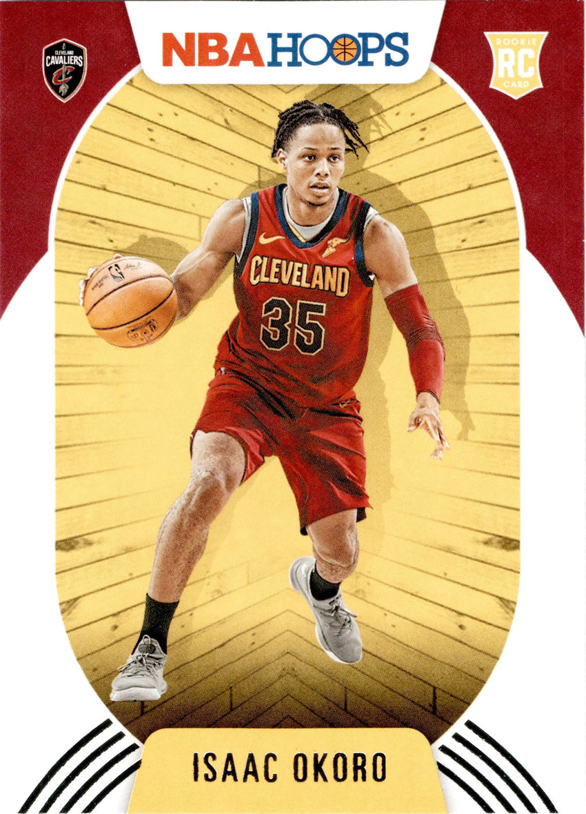 2020-21 Hoops ISAAC OKORO Rookie Base Card #244-Cherry Collectables