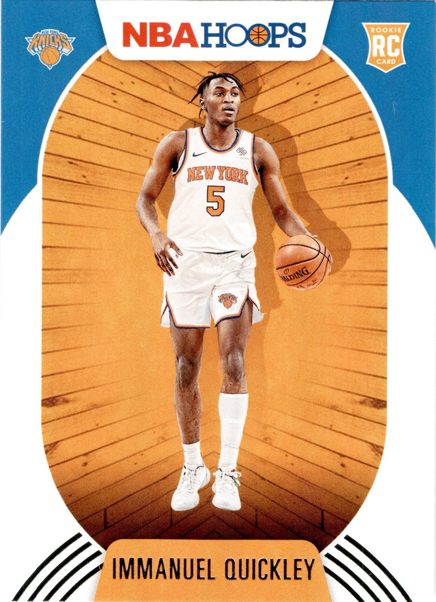 2020-21 Hoops IMMANUEL QUICKLEY Rookie Base Card #249-Cherry Collectables