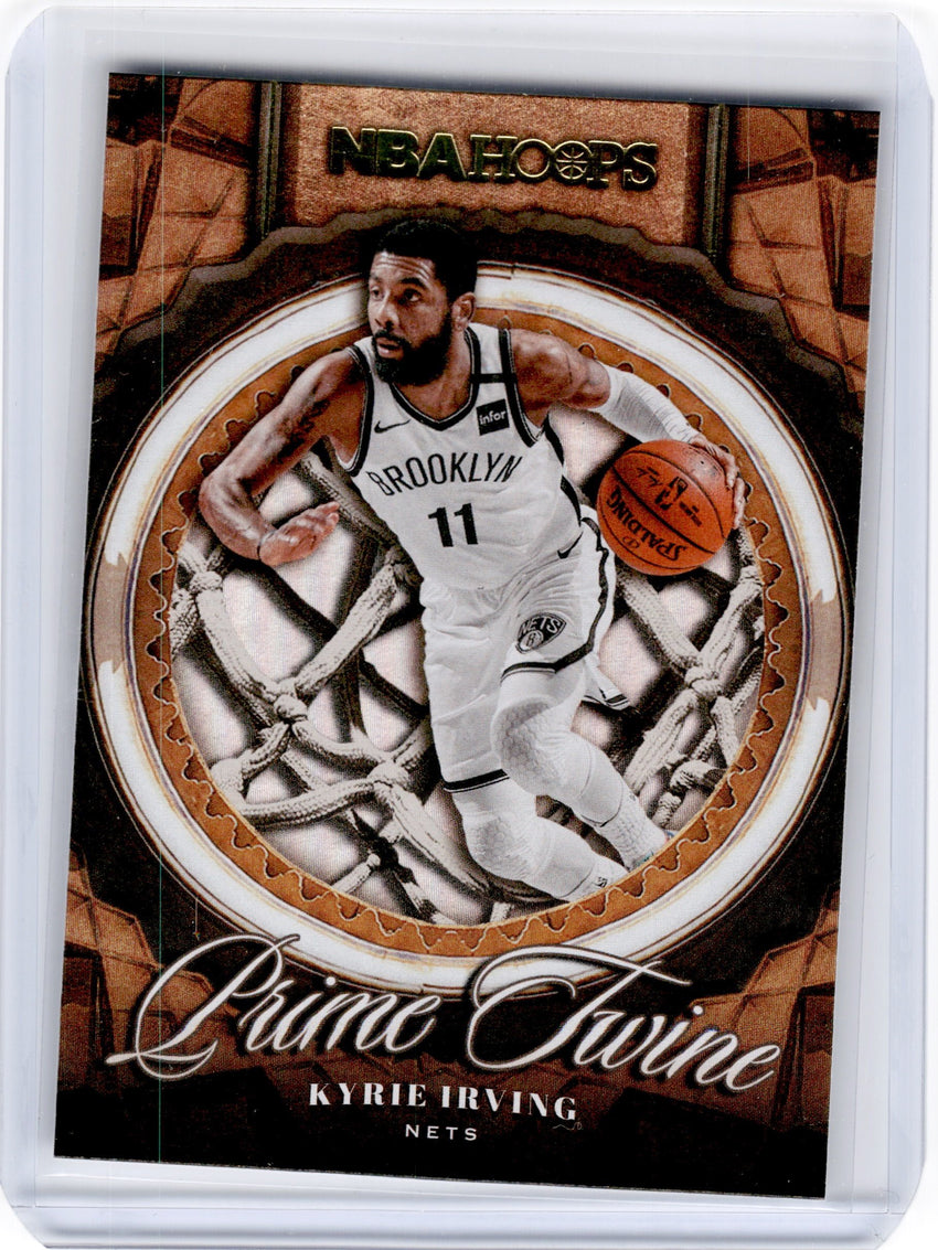 2020-21 Hoops KYRIE IRVING Prime Twine Holo #14-Cherry Collectables