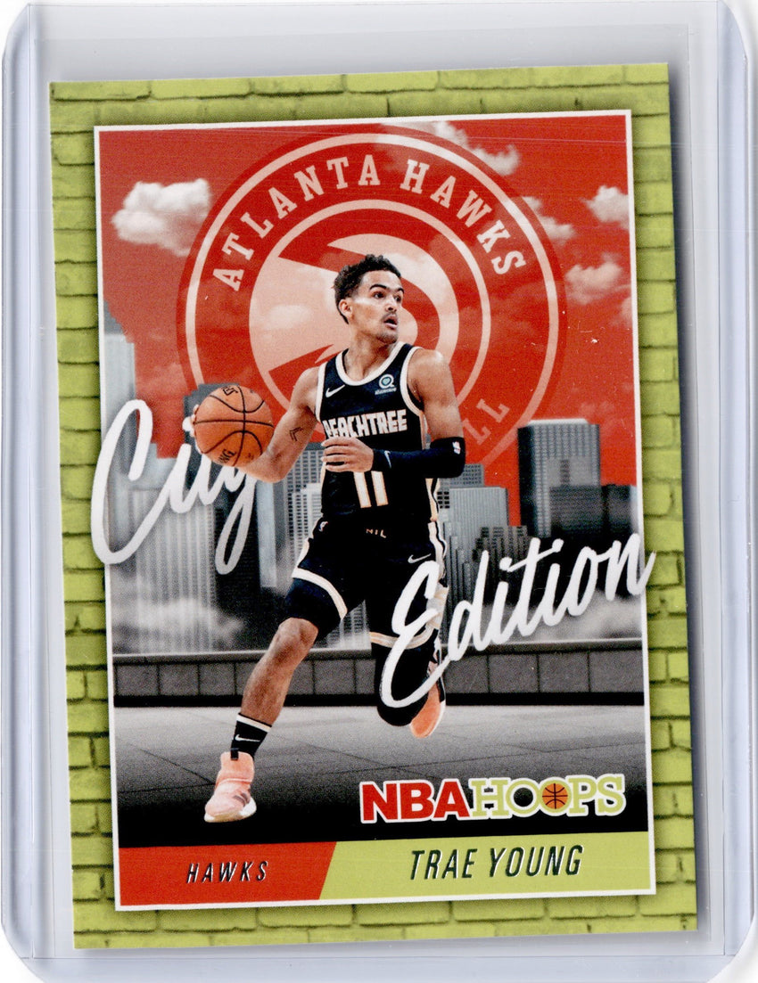 2020-21 Hoops TRAE YOUNG City Edition #1-Cherry Collectables