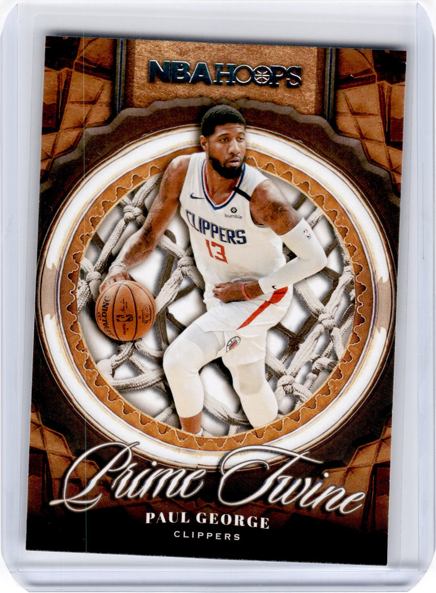 2020-21 Hoops PAUL GEORGE Prime Twine #8-Cherry Collectables