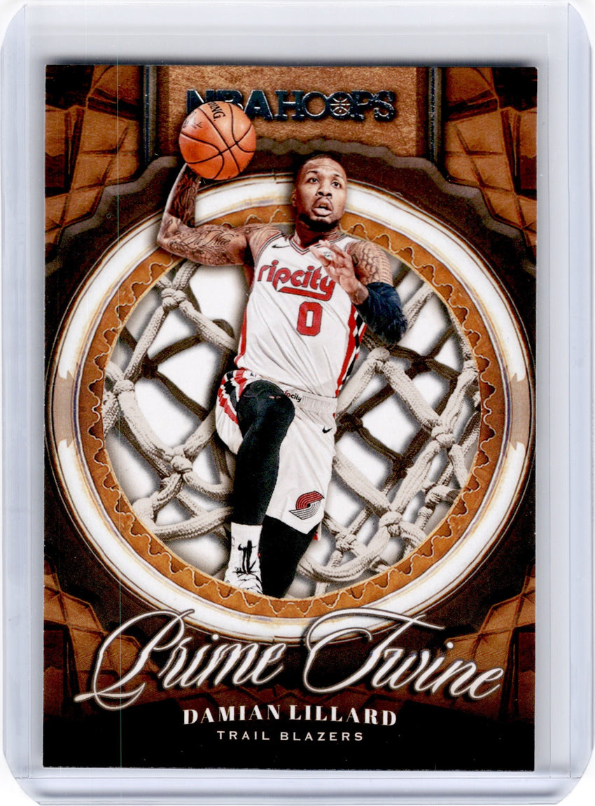 2020-21 Hoops DAMIAN LILLARD Prime Twine #9-Cherry Collectables