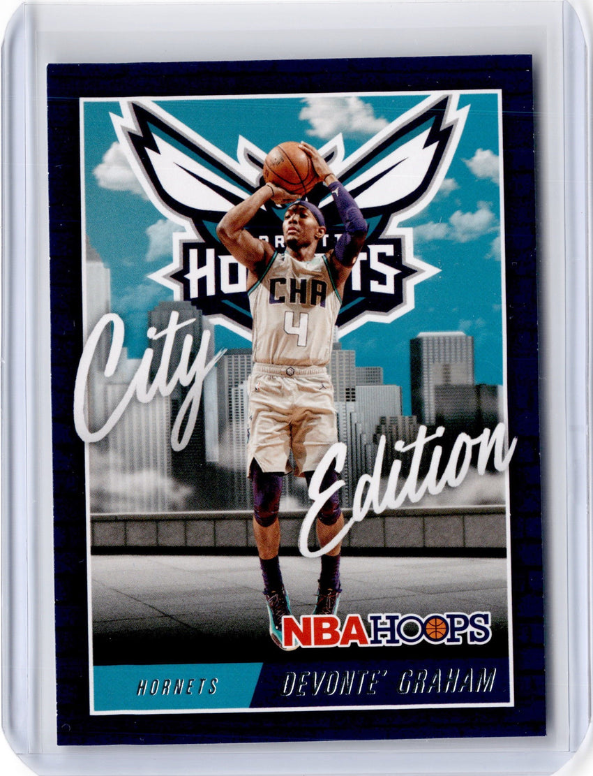 2020-21 Hoops DEVONTE GRAHAM City Edition #4-Cherry Collectables