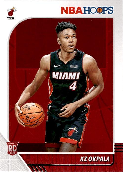 2019-20 Hoops KZ OKPALA Rookie Base - #226-Cherry Collectables