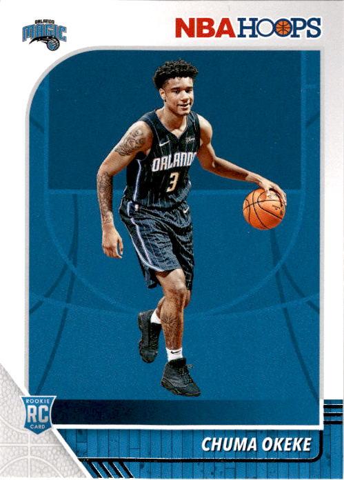 2019-20 Hoops CHUMA OKEKE Rookie Base - #213-Cherry Collectables