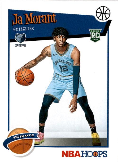 2019-20 Hoops JA MORANT Base Hoops Tribute #297-Cherry Collectables
