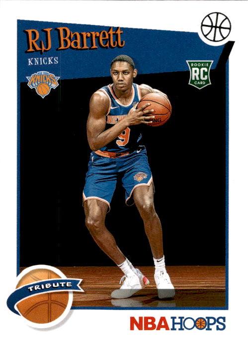 2019-20 Hoops RJ BARRETT Base Hoops Tribute #298-Cherry Collectables