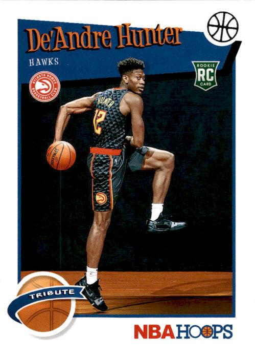 2019-20 Hoops DE'ANDRE HUNTER Base Hoops Tribute #299-Cherry Collectables