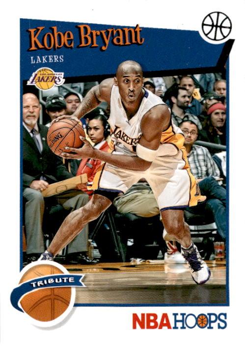 2019-20 Hoops KOBE BRYANT Base Hoops Tribute #282-Cherry Collectables